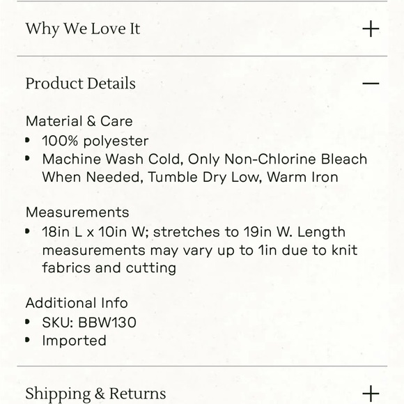 NATURAL LIFE Rainbow Ombré Boho Bandeau Full Size- Out of Stock on NL website - Picture 7 of 10